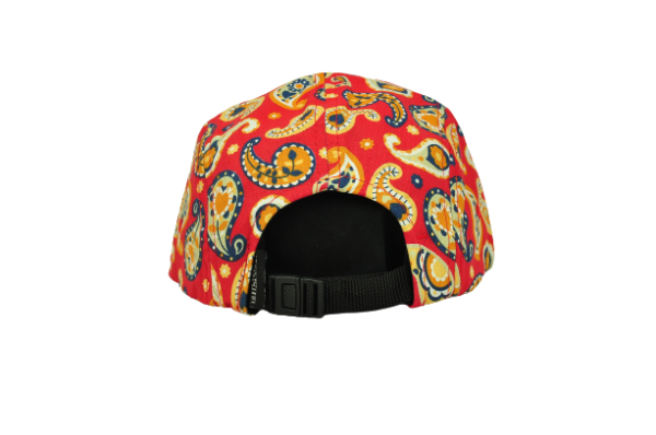 BONÉ FIVE PANEL ESTAMPA VERMELHO LARANJA - Image 3