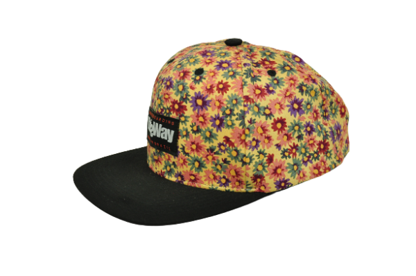 BONÉ SNAPBACK FLORAL YELLOW ABA PRETA - Image 2