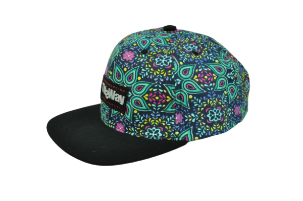 BONÉ SNAPBACK PSICODELIC ABA PRETA - Image 2