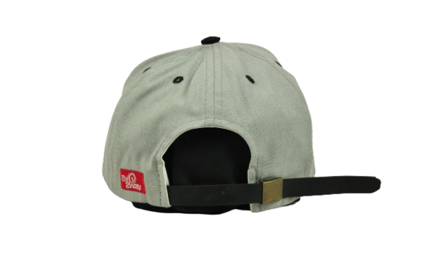 BONÉ STRAPBACK CINZA ABA PRETA - Image 3