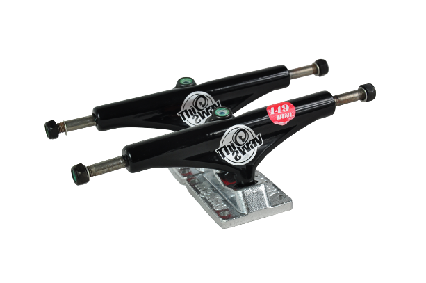 Truck Skate FLH 139mm SS Preto Central Vazado